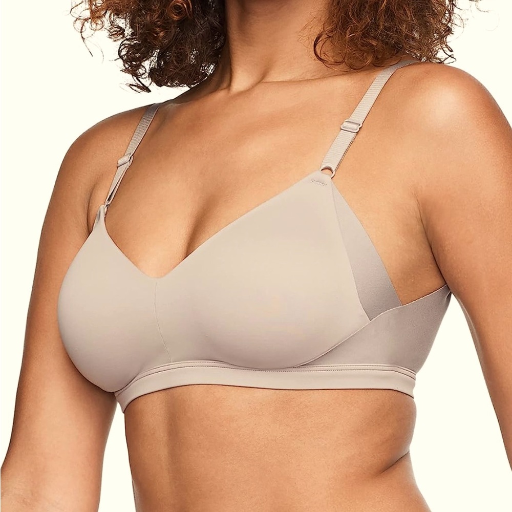 Warner's No Side Effects Underarm Back-Smoothing Comfort Wireless T-Shirt Bra